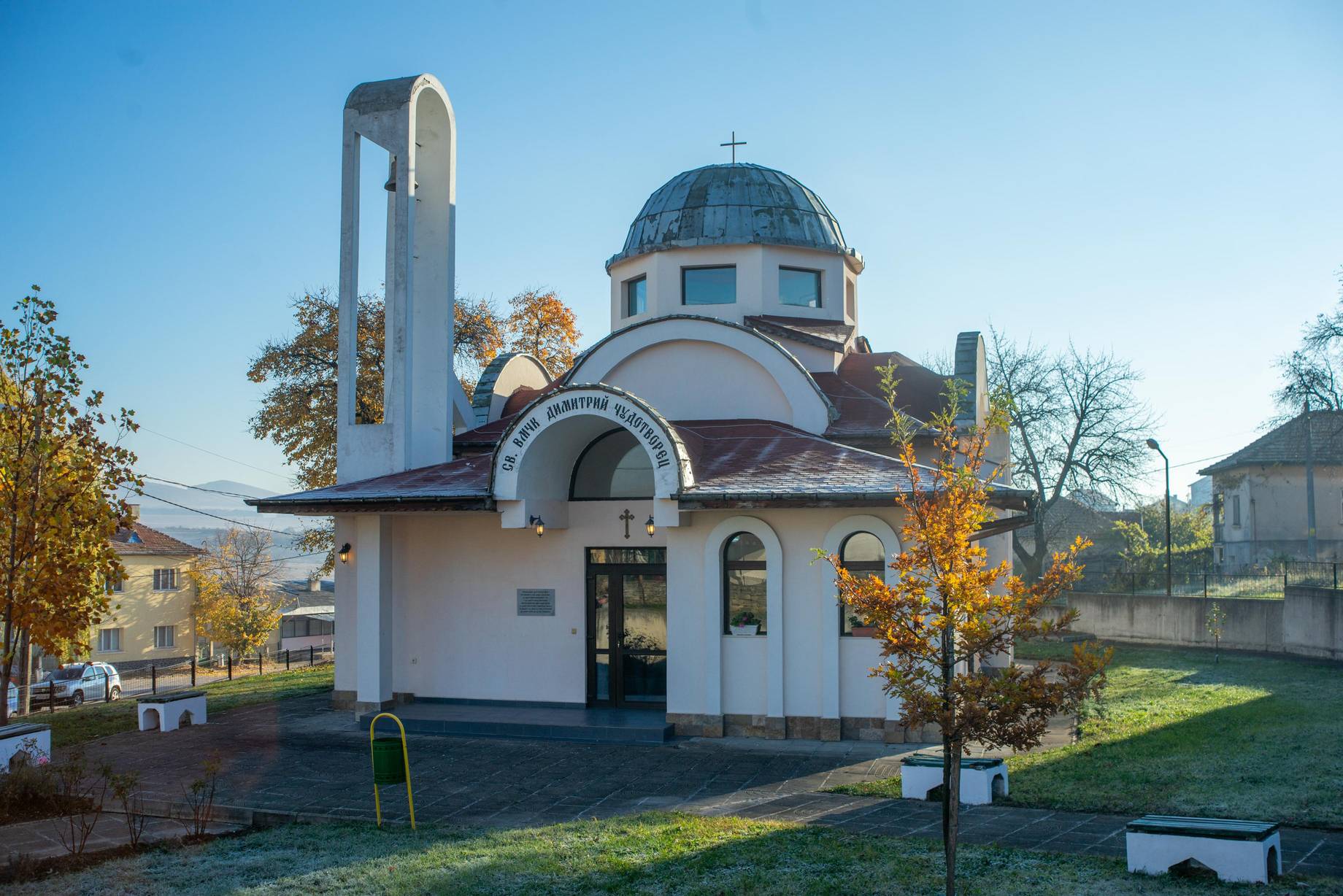 Храмът в село Боденец